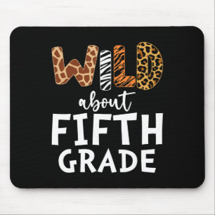 About Fifth Grade Teacher Students Back To School Mouse Pad