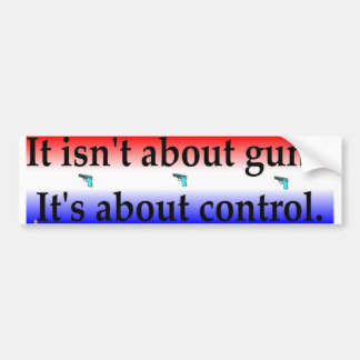 about guns bumper sticker
