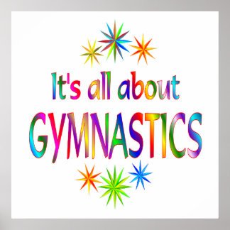 About Gymnastics Poster