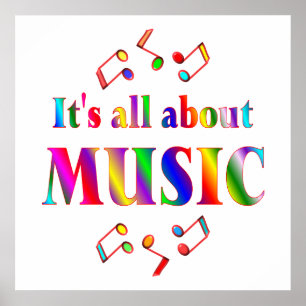 About Music Poster