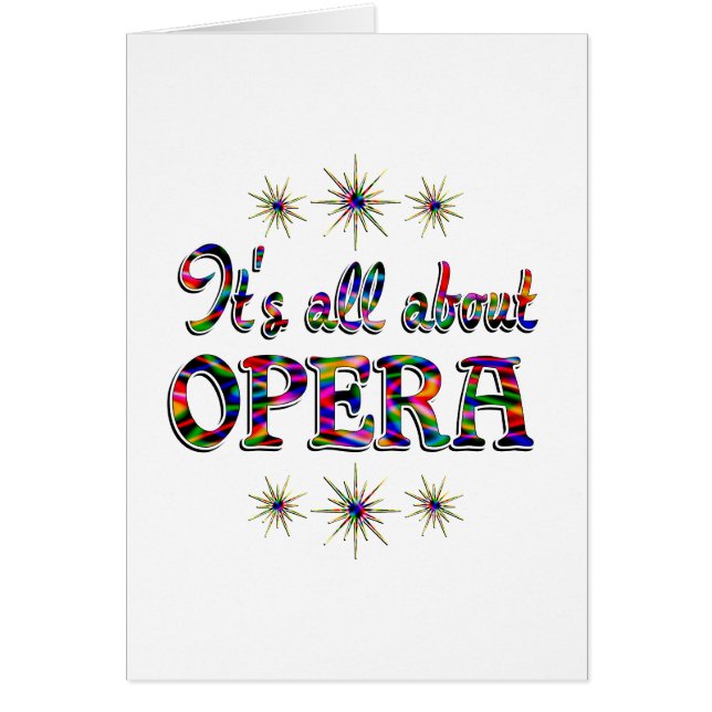 About Opera (Front)