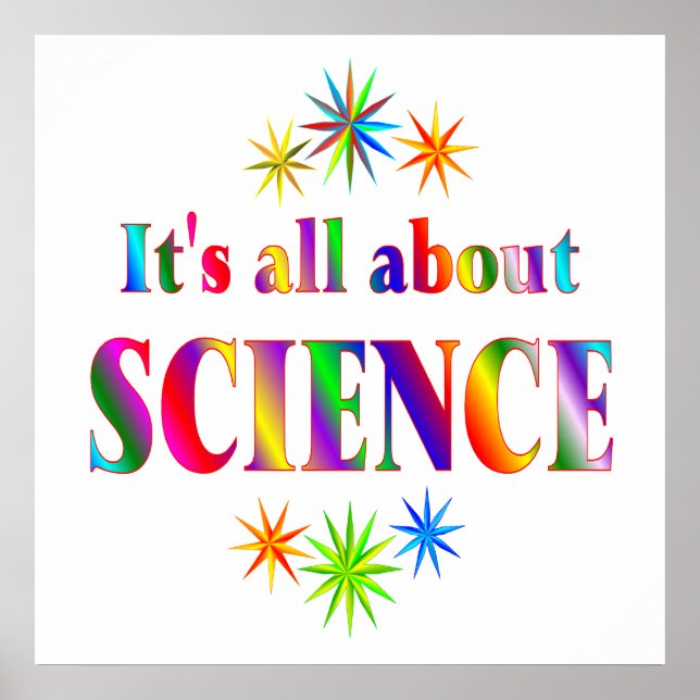 About Science Poster (Front)