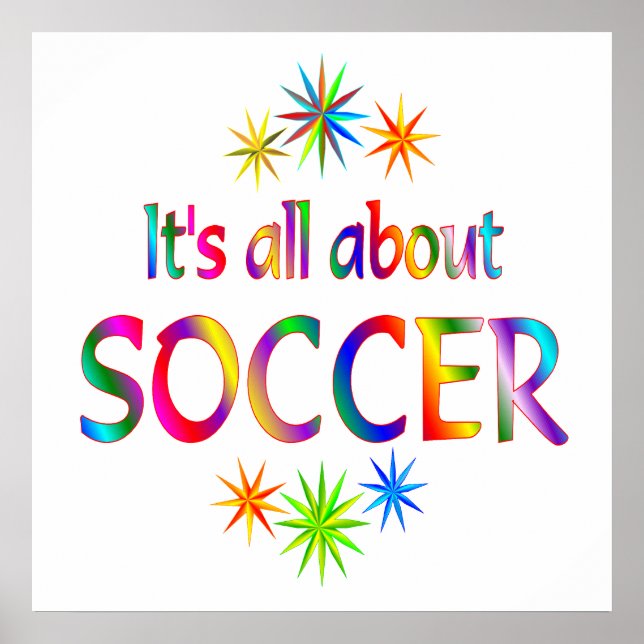 About Soccer Poster (Front)