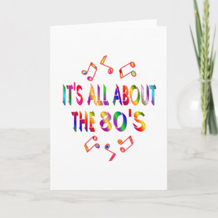 About the 80s card