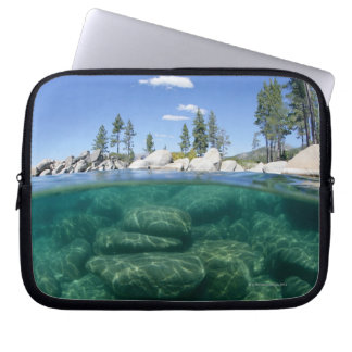 Above and below Lake Tahoe Laptop Sleeve
