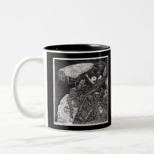 Above & Below by Brian benson Two-Tone Coffee Mug