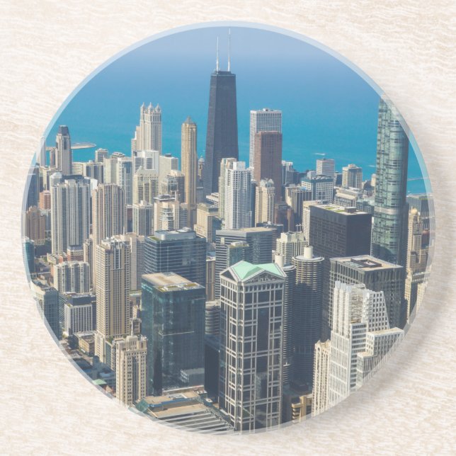 Above Chicago Coaster (Front)