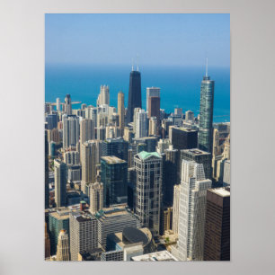 Above Chicago Poster