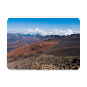 above haleakala crater along sliding sands trail magnet