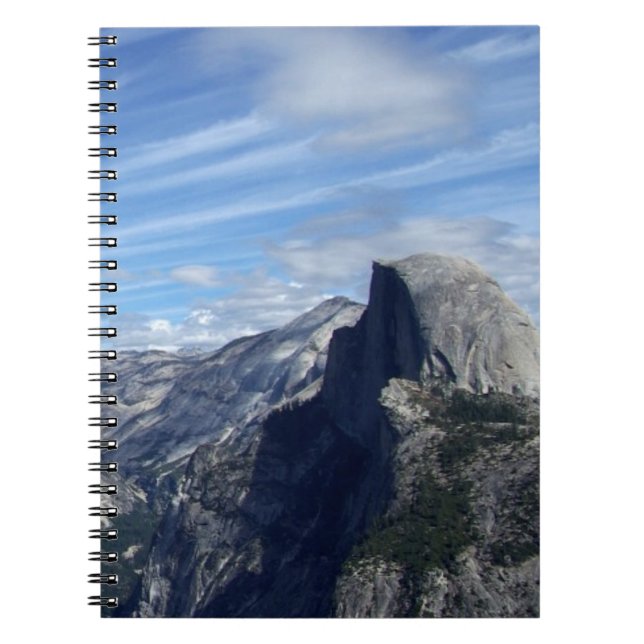 Above Half Dome Spiral Notebook (Front)