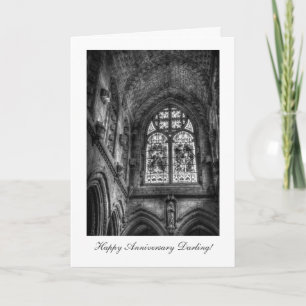 Above The Chapel Altar - Happy Anniversay Darling Card