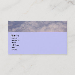 above the clouds 1 business card