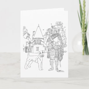 Aboyne Castle Scotland Card