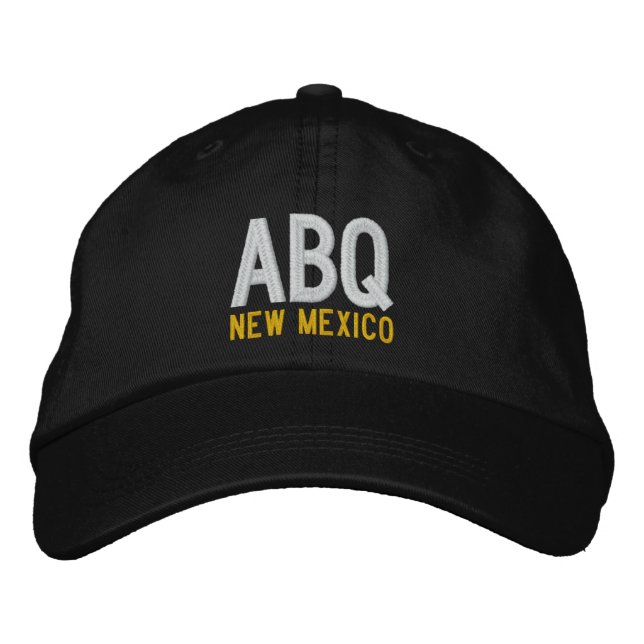 ABQ New Mexico Embroidered Hat (Front)