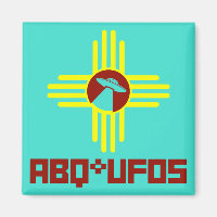 ABQ UFOs Magnet!