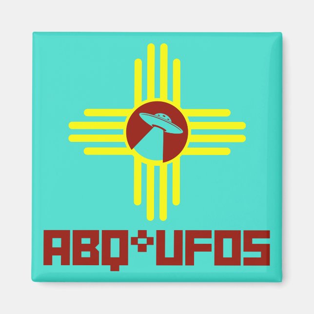 ABQ UFOs Magnet! Magnet (Front)