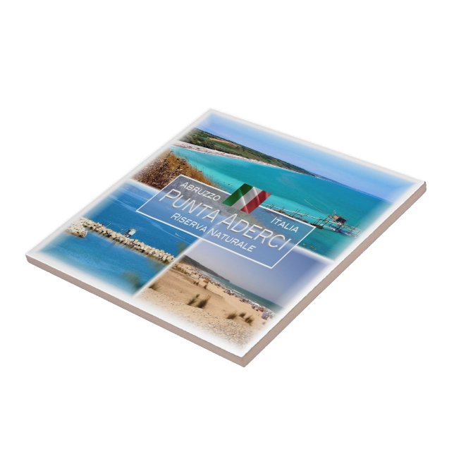 ABR005 PUNTA ADERCI, Abruzzo, Italy, Tile (Side)