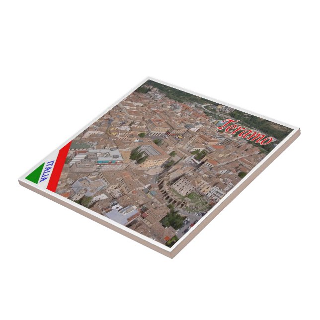 ABR010 TERAMO, Abruzzo, Italy, Tile (Side)