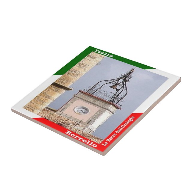 ABR017 BORRELLO, The Clock Tower, Tile (Side)