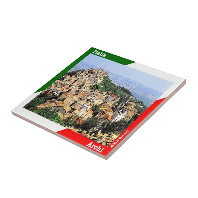 ABR020 ARCHI, Abruzzo, Italy, Tile (Side)