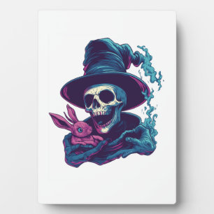 Abra-Cadabra Bones � Funny Magic Skull Plaque