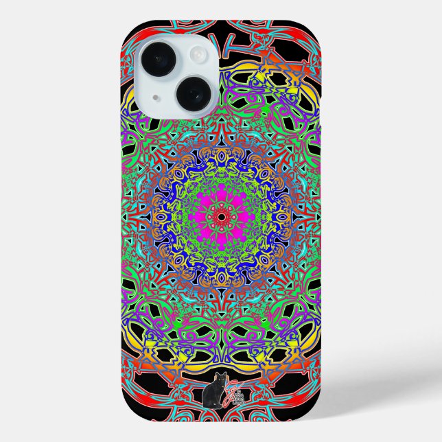 Abracadabra Spectra Glyph Case-Mate iPhone Case (Back)