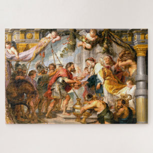 Abraham and Melchizedek, Rubens Art Jigsaw Puzzle