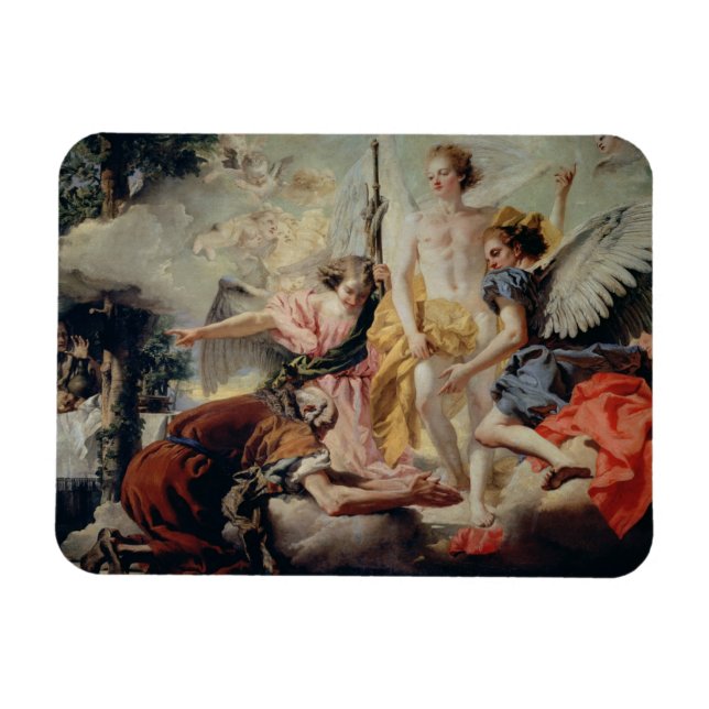 Abraham and the Three Angels Magnet (Horizontal)