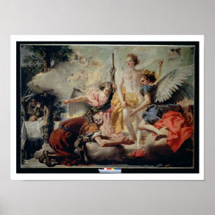 Abraham and the Three Angels Poster