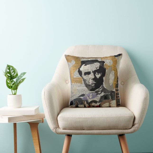 Abraham Lincoln 250 usa celebration Cushion (Chair)