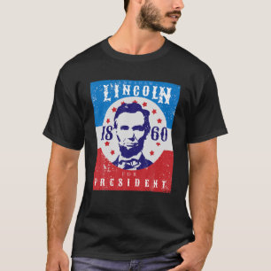 Abraham Lincoln 4Th Of July USA Tee Gift