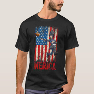 Abraham Lincoln 4th Of July Women Men American Usa T-Shirt