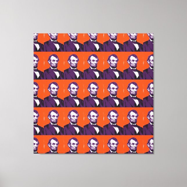 Abraham Lincoln alt    Canvas Print (Front)