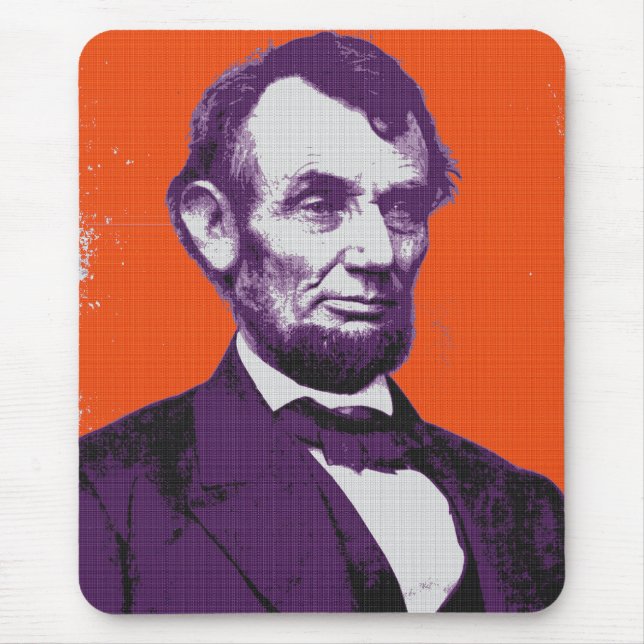 Abraham Lincoln alt  Mouse Pad (Front)