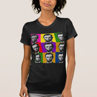 Abraham Lincoln Art Gifts---Unique 9 Photos T-Shirt