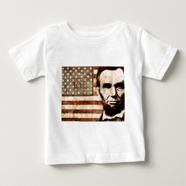 Abraham Lincoln Baby T-Shirt (Front)