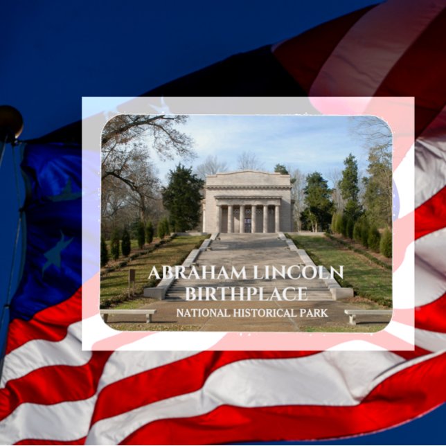 Abraham Lincoln Birthplace Memorial Magnet (Creator Uploaded)