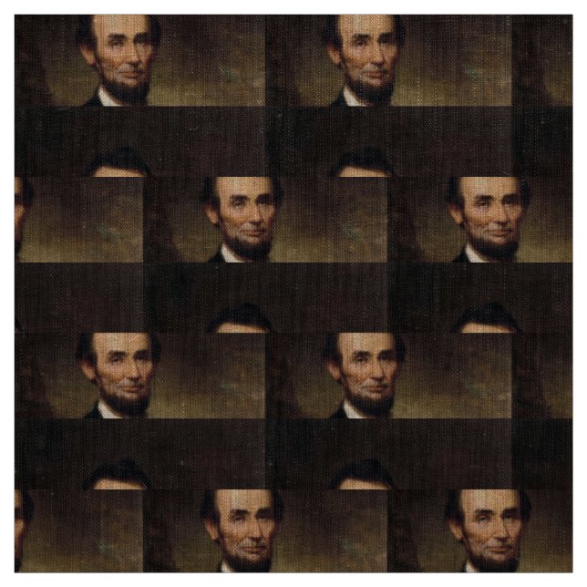 Abraham Lincoln by George H Story Fabric (Swatch)