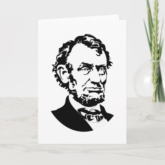 Abraham Lincoln Card (Front)