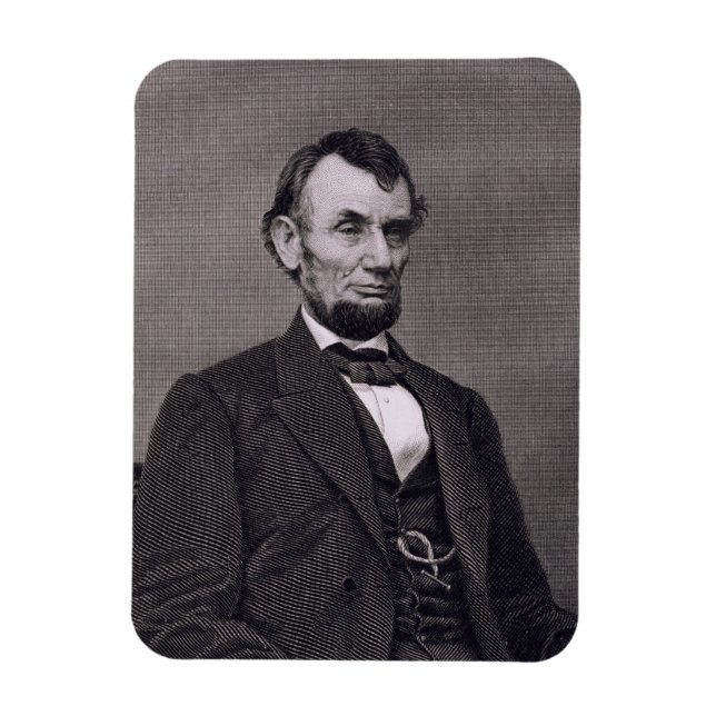 Abraham Lincoln, engraved from a photograph by Wil Magnet (Vertical)