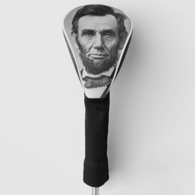 Abraham Lincoln Golf Head Cover (Front)
