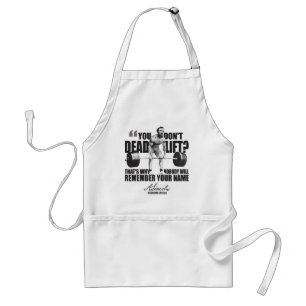 Abraham Lincoln Gym Humour - Deadlift Standard Apron