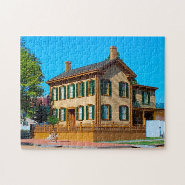 Abraham Lincoln Homestead. Jigsaw Puzzle (Horizontal)