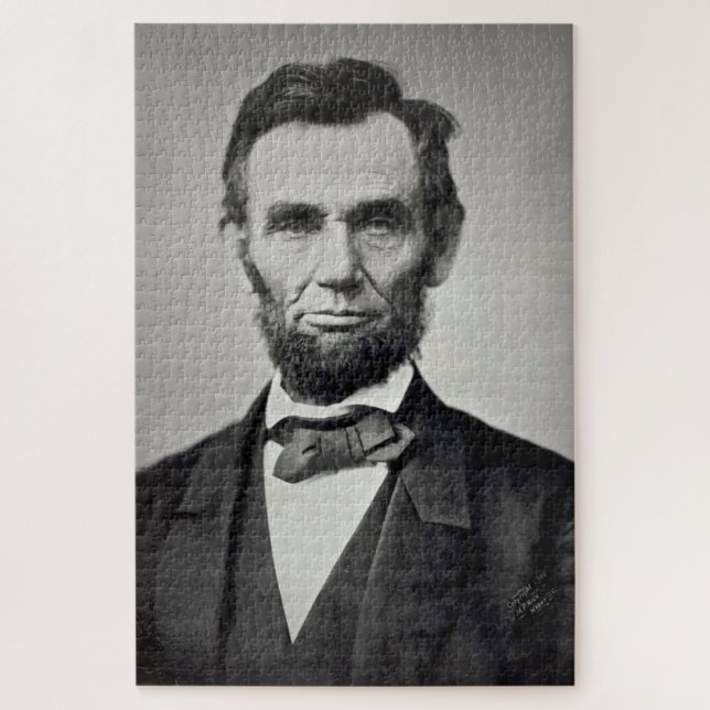 Abraham Lincoln Jigsaw Puzzle (Vertical)