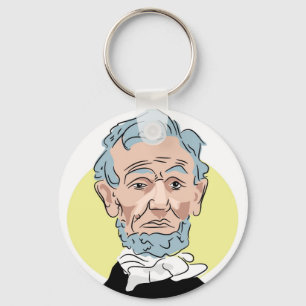 Abraham Lincoln Key Ring