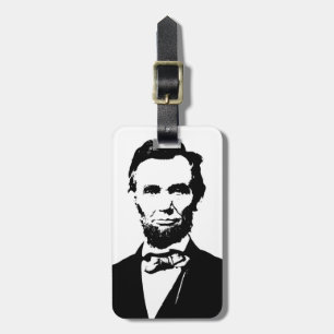 Abraham Lincoln Luggage Tag