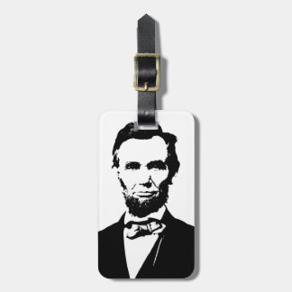 Abraham Lincoln Luggage Tag