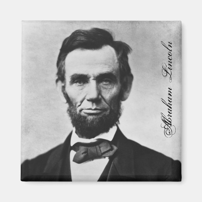 ABRAHAM LINCOLN MAGNET (Front)