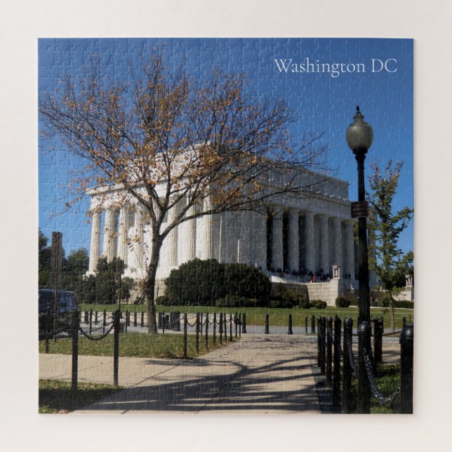 Abraham Lincoln Memorial in Washington DC Jigsaw Puzzle (Vertical)