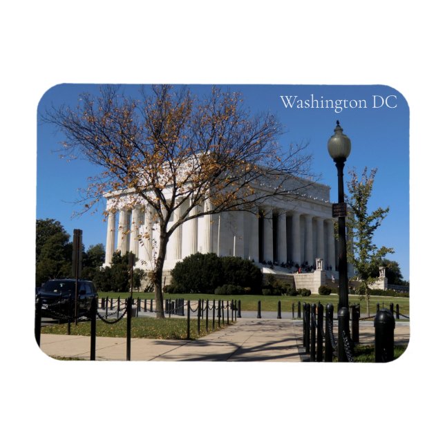 Abraham Lincoln Memorial in Washington DC Magnet (Horizontal)